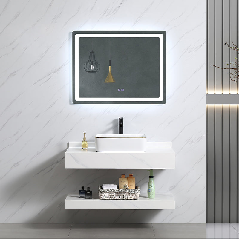 Europe Luxury Style High Quality Vanity Floating Bathroom Vanity Cabinet