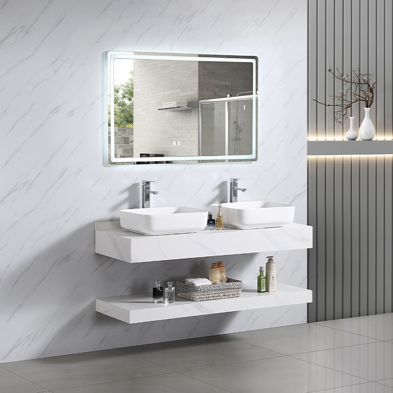 Europe Luxury Style High Quality Vanity Floating Bathroom Vanity Cabinet